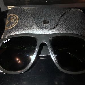 Ray-Ban Polarized Boyfriend Style Sunglasses